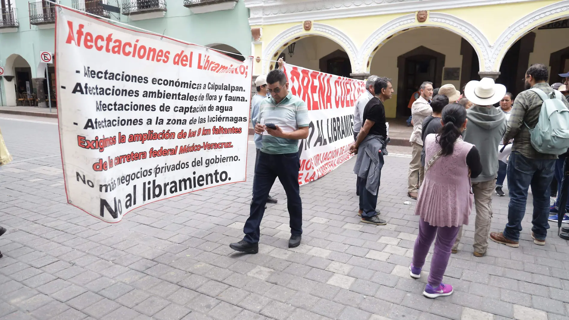 Bloqueo Plaza de la Constitución (2)